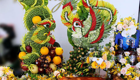 Dịch vụ cung cấp trái cây đám tiệc tại nhà như: Cưới hỏi, sinh nhật, đám tang,...